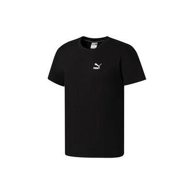 T Shirts Men's Black Crew Neck Moderate Straight Fit 673654-01