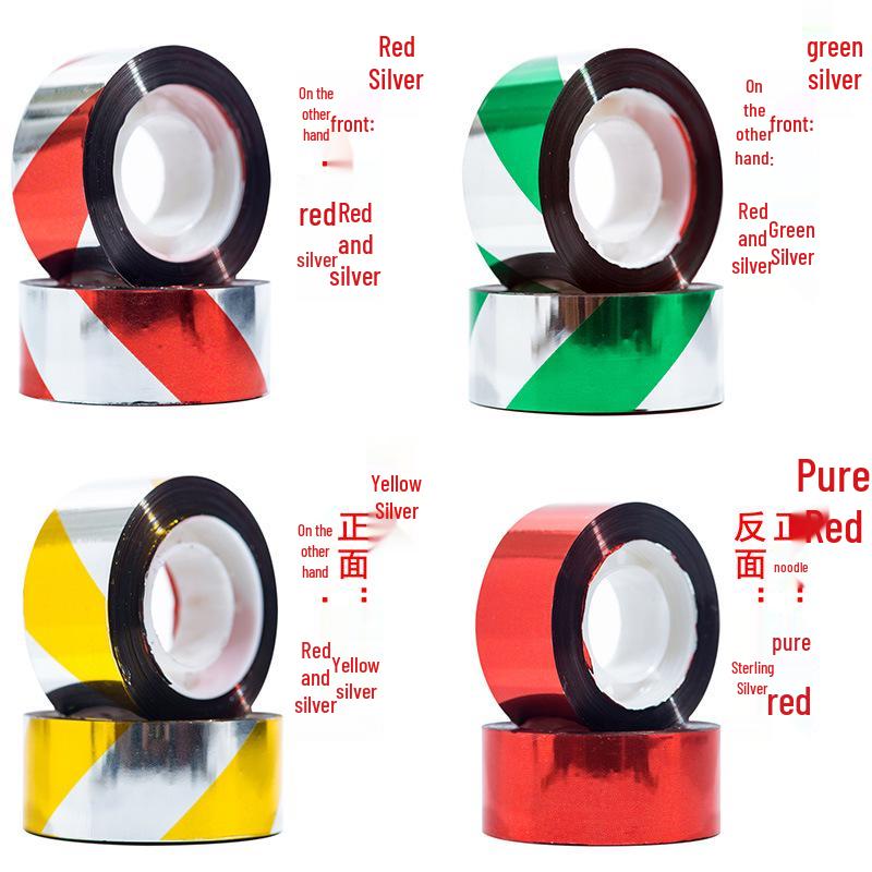 

Светоотражающие лазерные ленты для отпугивания птиц - Ленты для защиты сада от птиц Pure silver width 2.5cm*length 50m