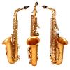 SLADE Eb Alto Saxophone Brass Frosted Gold E Flat Alto Sax Woodwind Instrument Boutique Saxfon With Case Reeds Stand Parts