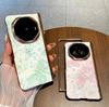 For VIVO X Fold 6 Colorful Butterfly Phone Case Front Protection Film PC Hard Shell Protection Hinge Shockproof Back Cover