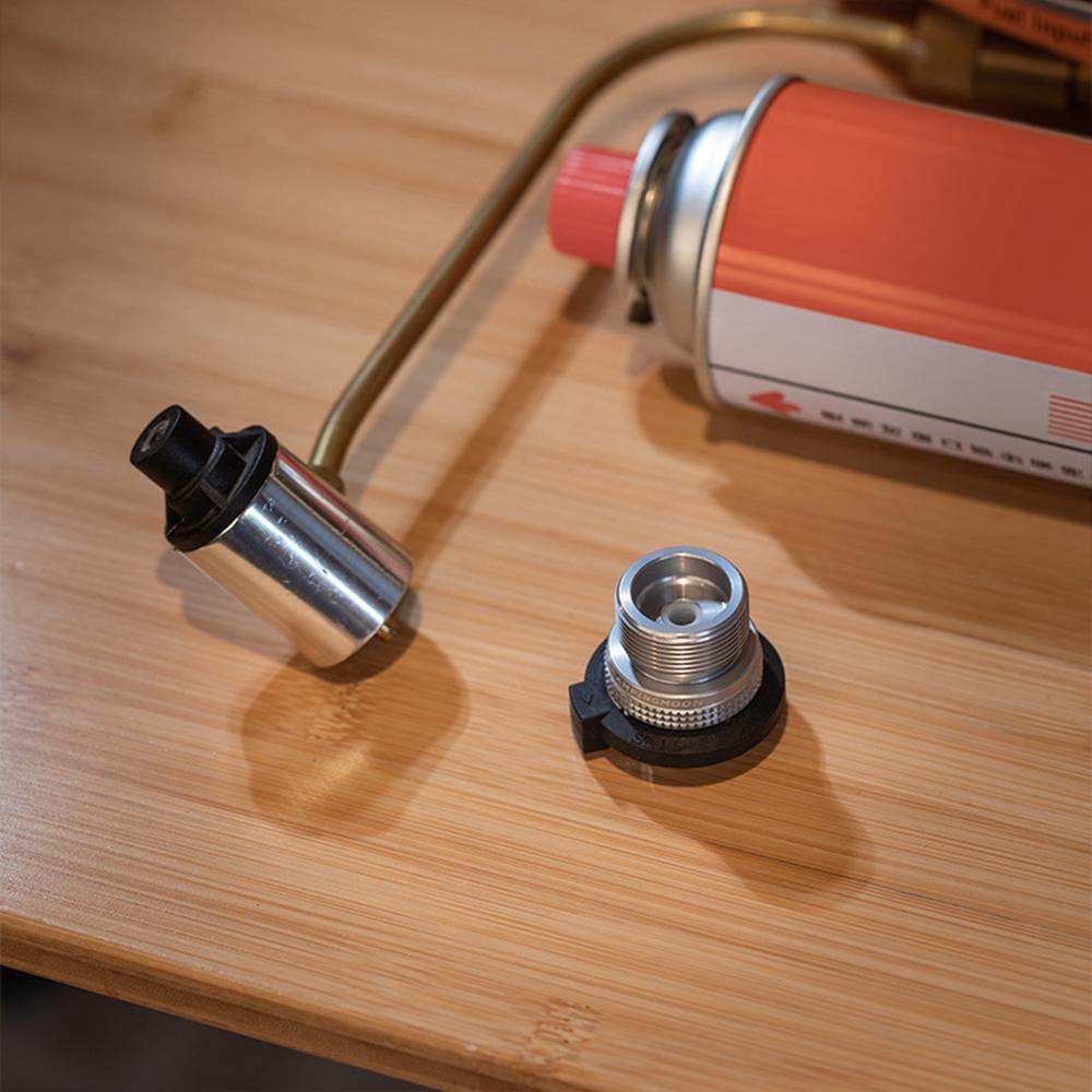 Propane Gas Cartridge Adapter Camping Propane Stove to Cassette Gas Tank Connection Adapter