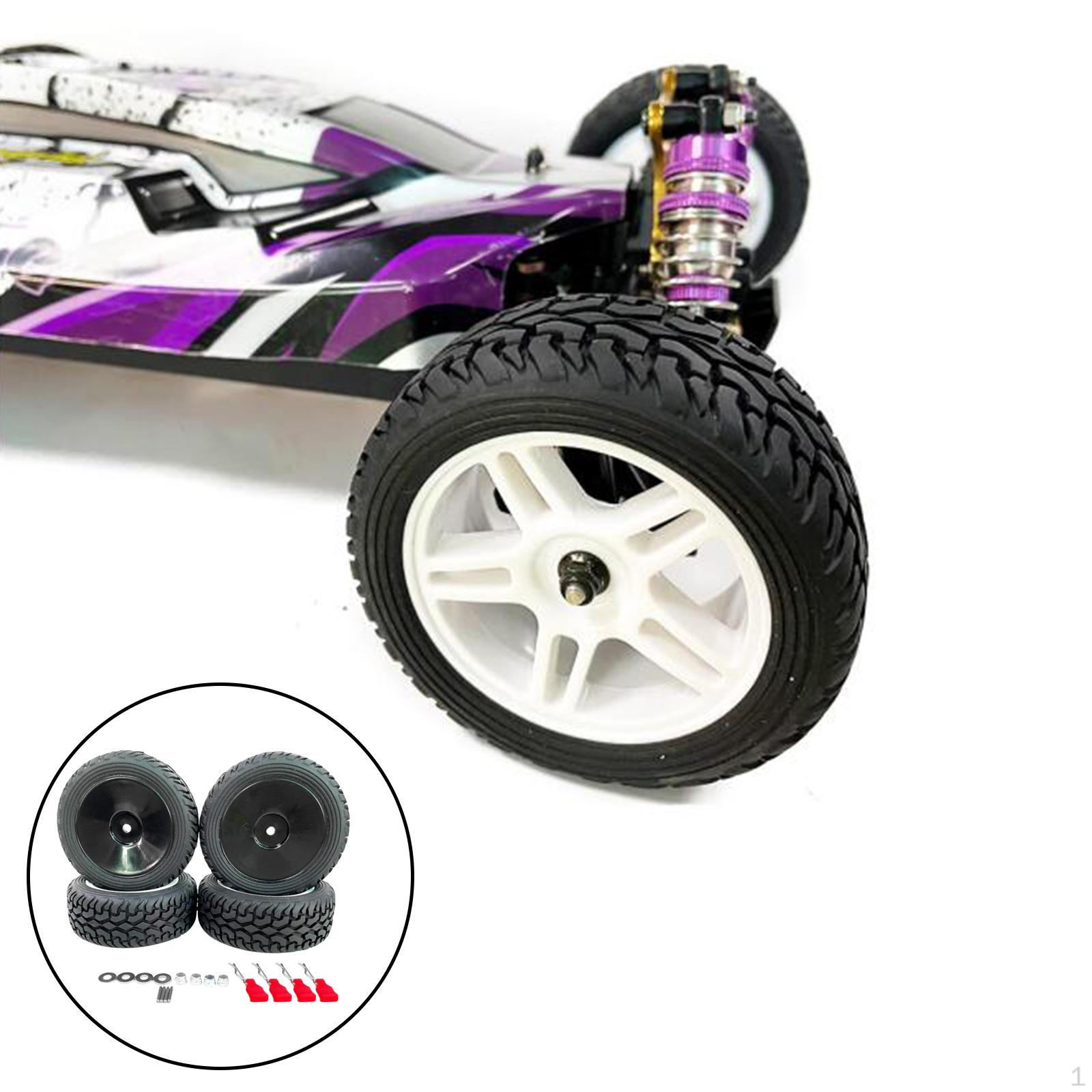 

75mm Rubber Tire 144001 Model Crawler DIY чорний