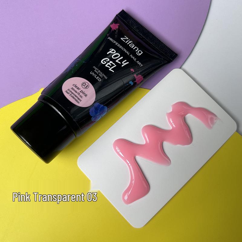 

Набор из 6 цветов блестящего УФ-геля для наращивания ногтей