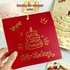 3D Cartoon Schmetterling Pop-up Geburtstagsgrußkarte mit Kuchen-Design