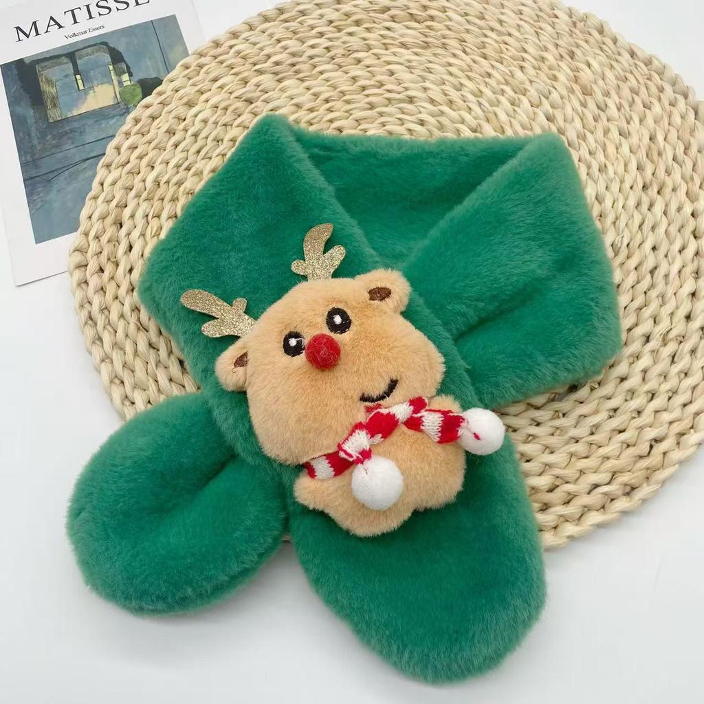 Warmer roter Kinder-Cartoon-Hirschschal - Feiertag Koreanischer Stil für Jungen und Mädchen