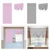 Door Curtain Good Shading Effect Polyester Living Room Roman Roller Blinds Home Decor for Bathroom