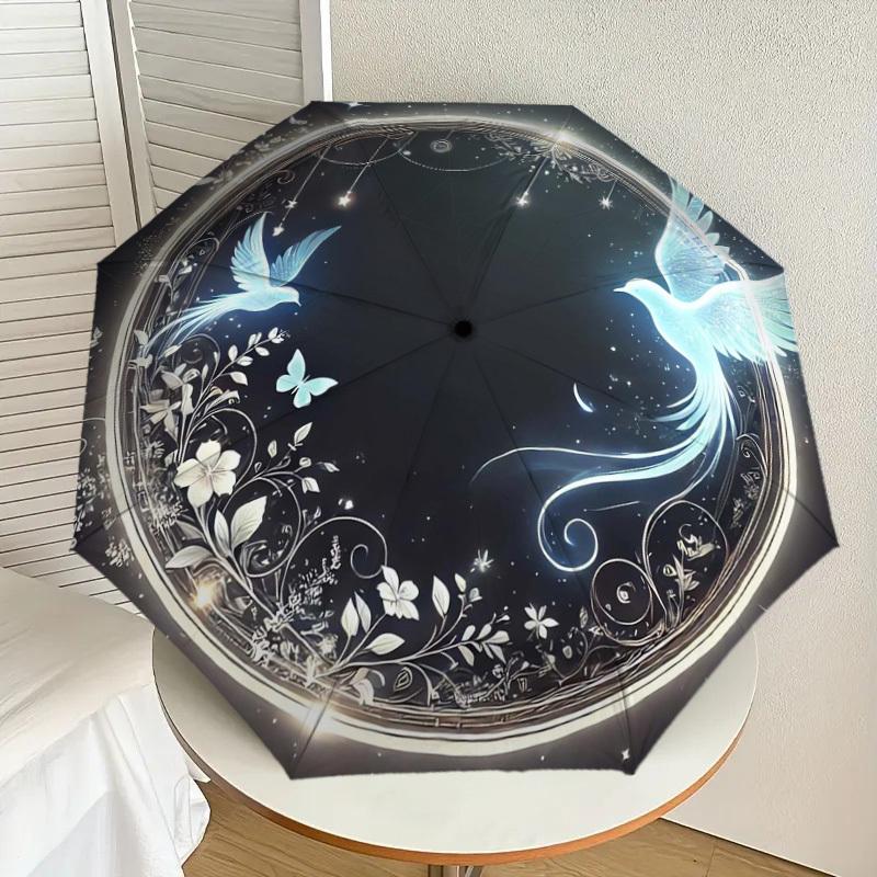 

1pc Umbrella with Plastic Handle,Suitable for All Seasons Home Travel Outdoor UmbrellaDD1688