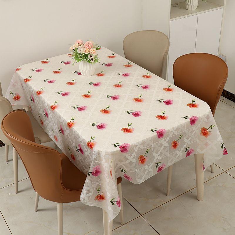 Round Table Cloth Plastic Tablecloth Tablecloth Large Round Tablecloth Square Coffee Table Tablecloth