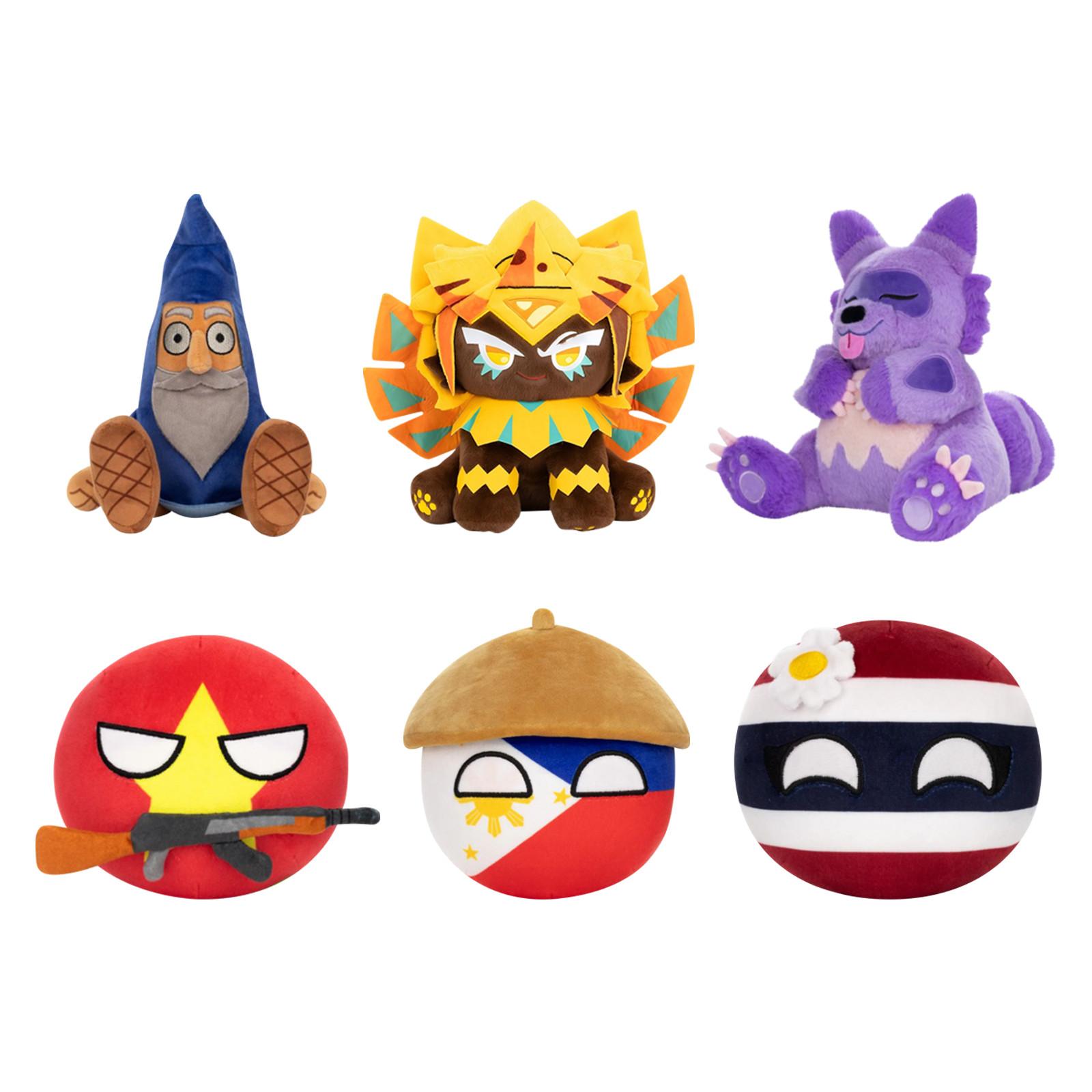 

Плюшевая кукла, игрушка в подарок, мультяшный стиль, детская тряпичная кукла, детская подарочная подушка One Size