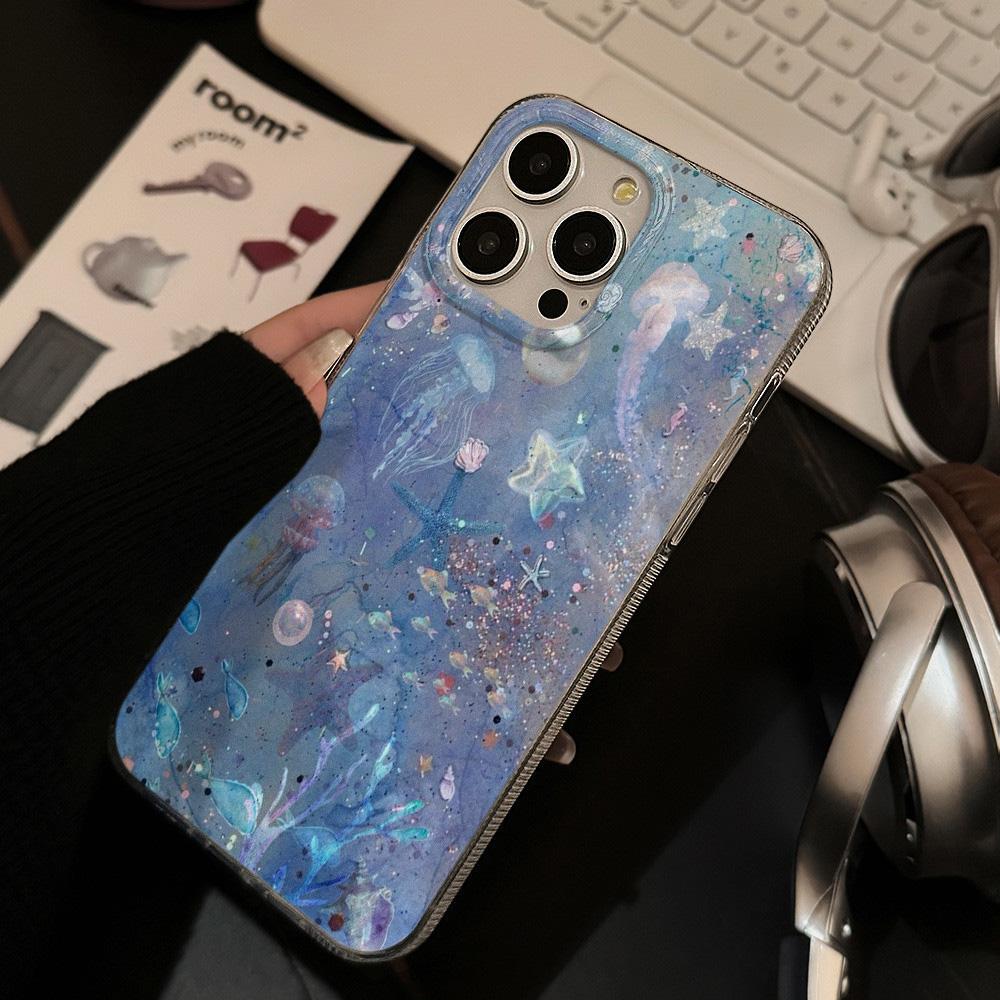 Feather Luster Phone Case for Samsung A53 A14 A33 A12 A32 S24 S23 Plus S20 S21 FE for iPhone 17 15 16 13 Pro 17 16 Pro Max Butterfly Bow Phone Case