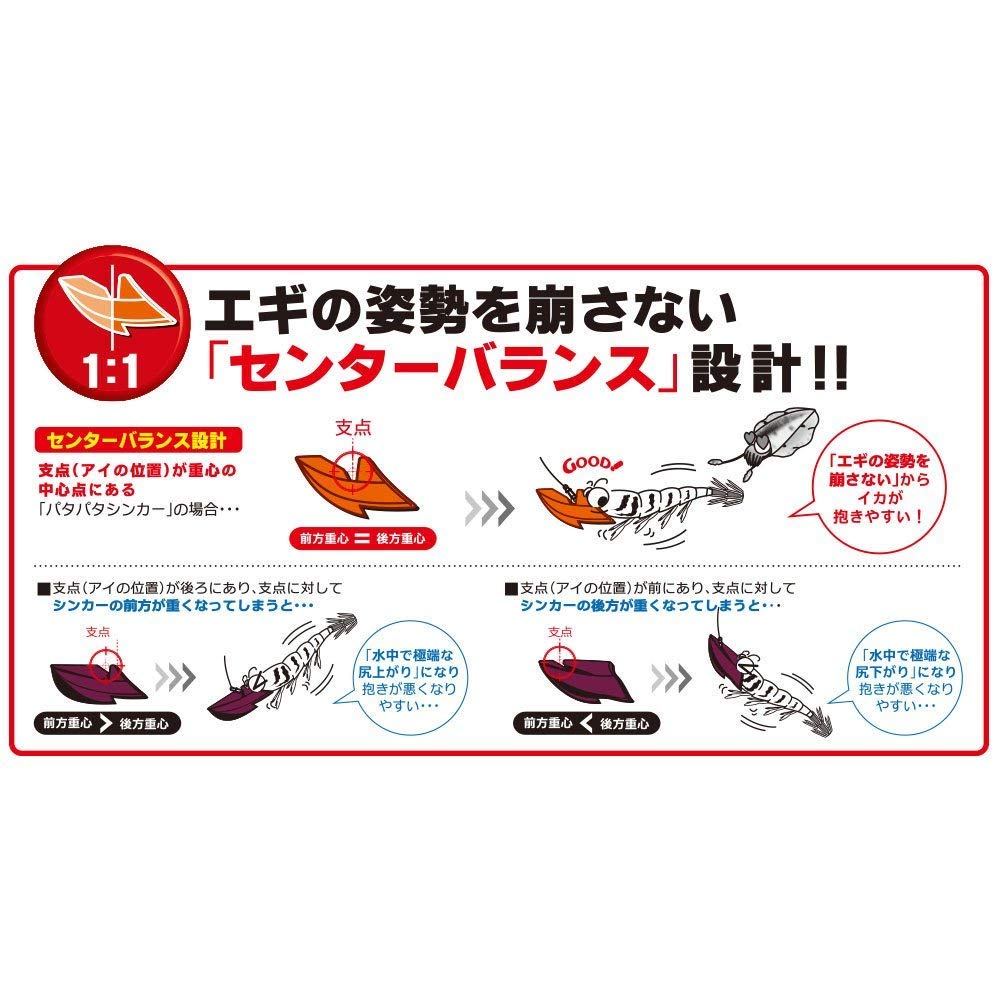 DUEL Lure Egging Patter Sinker 15g A1737-BL-Blue Luminous Tip Run