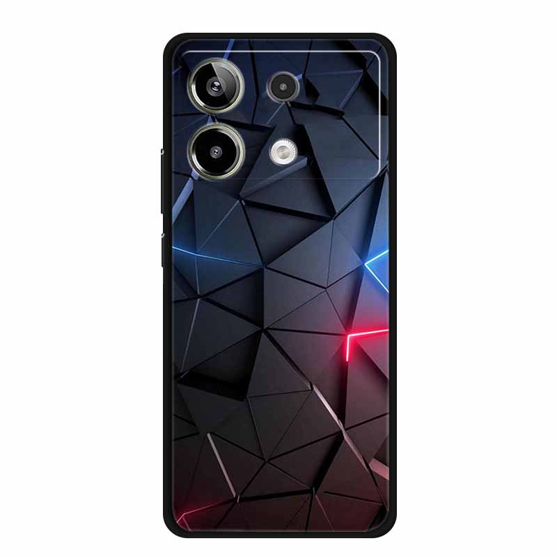For Redmi Note 13R Pro Case Animals Soft Silicone TPU Phone Cases Back Cover For Xiaomi Redmi Note13R Pro Wolf Protector fundas