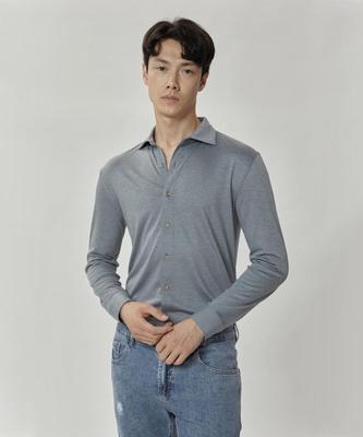 PANICALE Slim Fit Long Sleeve Jersey Shirt [3 Colors]