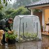 PopUp Greenhouse For Outdoor Indoor House Mini Greenhouse Cover Tent Frost Protection Room Winter Tent For Plants Vegetables