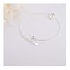 Brawo Women's Bracelet Popular 925 Silver Beautiful Chrysanthemum Flower Bangles Thin Chain Stylish Women's Bracelet Korean GD Western Style