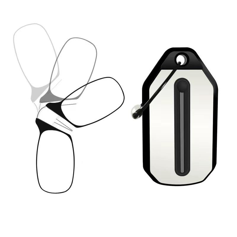 

Retro Clip-on Reading Glasses: Lightweight & Convenient for Seniors 100 синий