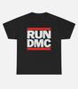 Tricou Run DMC Logo Rock Rap Band Oficial Negru Nou