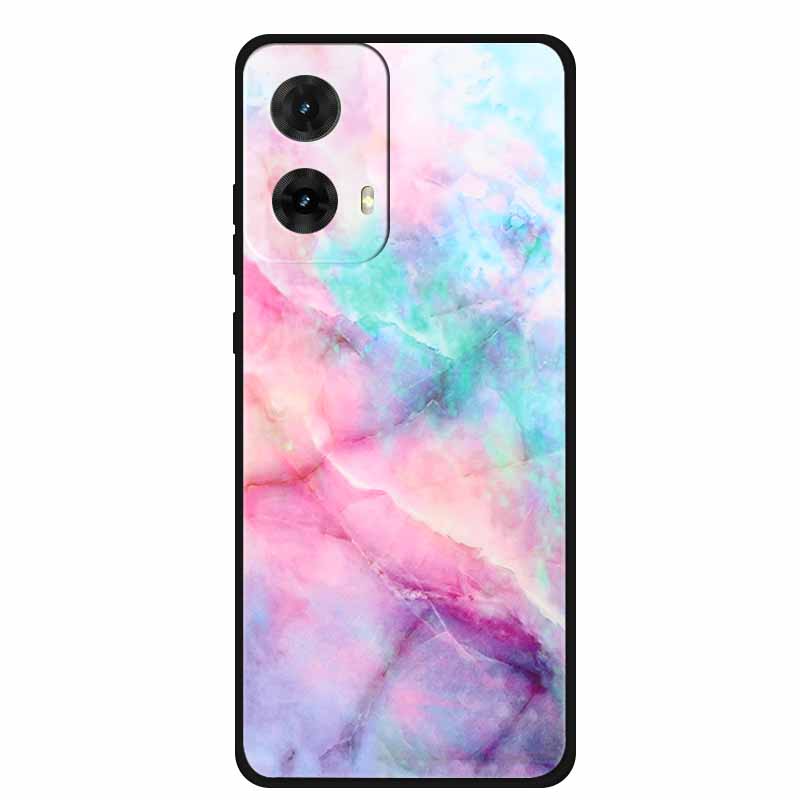6.67"For Moto G85 5G Case Marble Soft Silicone Bumper Phone Back Cover For Motorola Moto G85 XT2427-3 TPU Capa MotoG85 G 85 Case