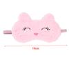 1Pc Cute Cartoon Cat Plush Sleeping Eye Mask Comfortable Sleep Mask Sleep Aid Traveing Home Shading Light Eye Cover Eyeshade