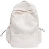 Schoolbag1011 New College Style Schoolbag Japanese Solid Color Large Capacity Backpack Flash Male and Female College Students Simple Backpack
