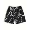 Shorts Tribaux Imprimés en 3D pour Homme - Été