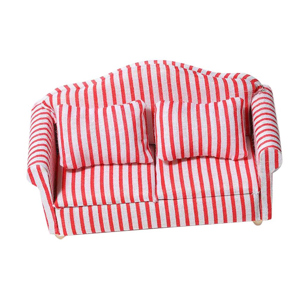 1/12 Dolls House Miniatures Modern Seat Armchair Sofa Settee