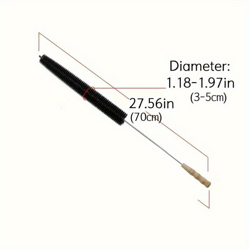 1pc Washing Machine Cleaning Brush, Washing Machine Cleaning Inner Cylinder Inner Wall Brush, Household Pipe Long Handle Full Bristle Cleaning Brush