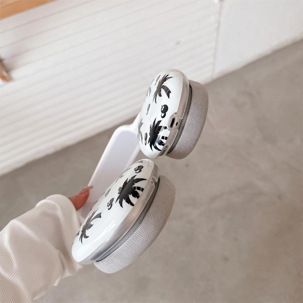 1 Pair For AirPods Max IMD Headset Earmuff Shell Headphone TPU Earpad Cover