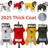 Thicken Warm Dog Jumpsuit Winter Pet Dog Clothes For Big Small Dogs Chihuahua Coat Waterproof Hooded Puppy Overalls Jacket S-5XL