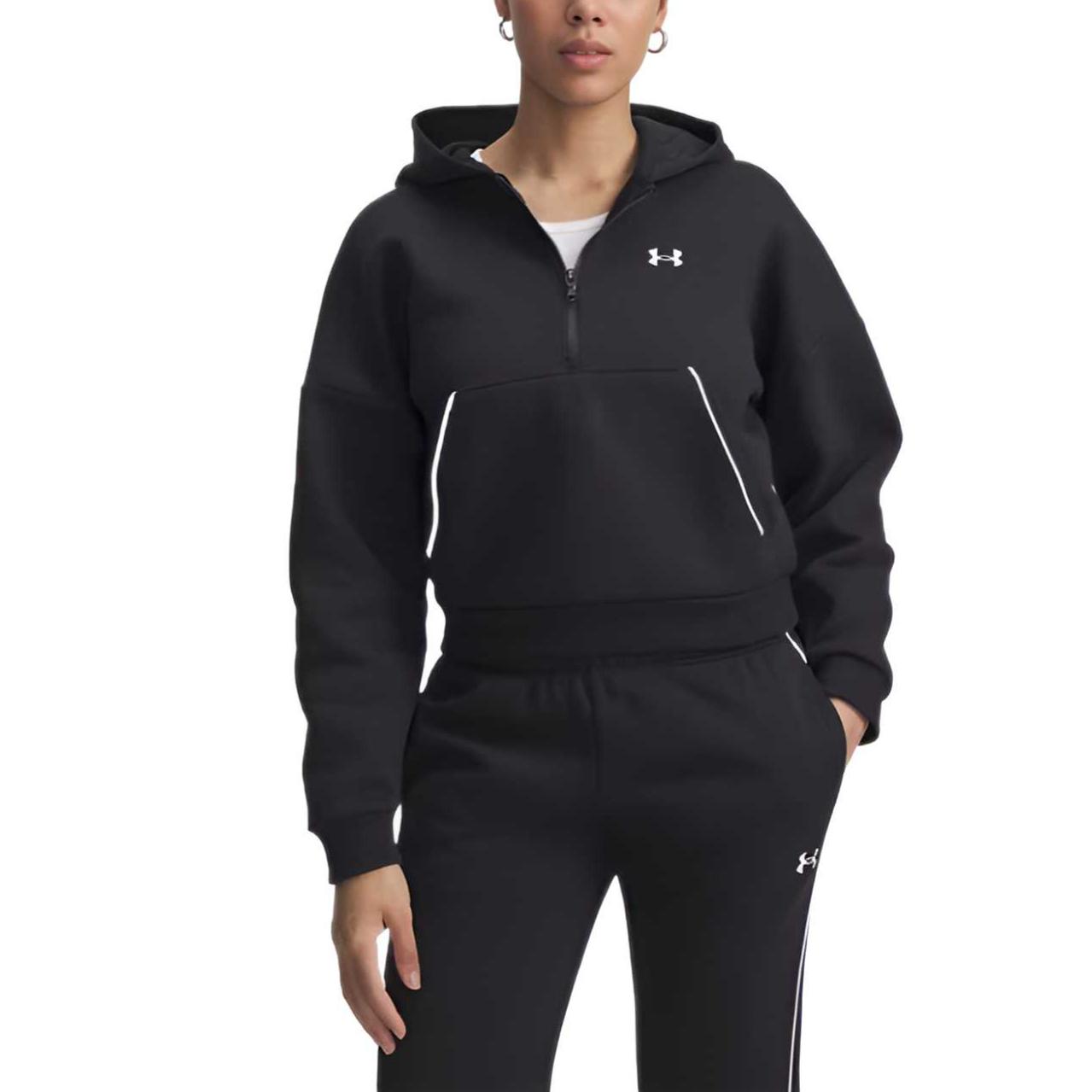 

Under Armour Rival Fleece С отделкой Модный Удобный Трендовый Простой Худи Женские худи 6003707-005 XL