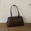 Borsa a spalla sotto il braccio semplice e retrò, Borsa a mano alla moda da donna, Borsa a spalla sotto il braccio capiente per il pendolarismo