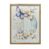 Poster Letter DZ with Butterfly Poster Letter DZ with Butterfly, 50X70 Cm, Frameless, Premium Canvas On Stretcher