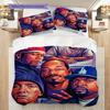 Rap Legends Visual Tribute Bedding 1 Duvet Cover 2 Pillowcase Without Core Christmas Birthday Gift Duvet Cover And Pillowcase Bedding Set