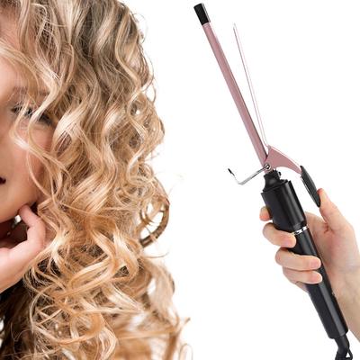 Profesyonel Elektrikli Saç Bigudi Negatif İyon bukle makinesi Şekillendirici Aracı 9mm AB Tak 220 V
