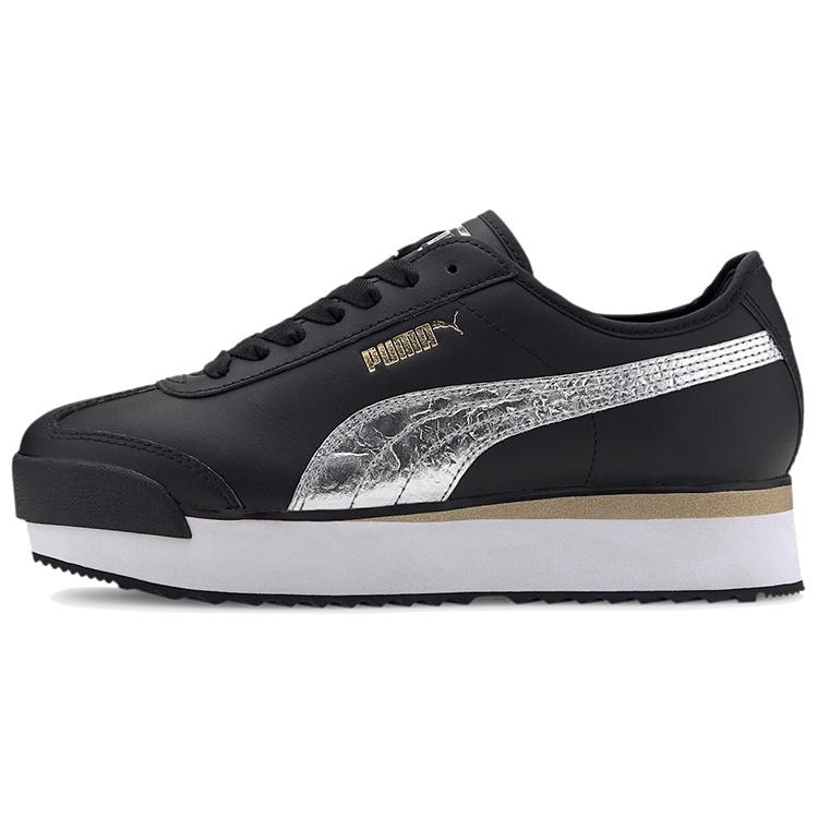 (WMNS) PUMA Roma Amor Metallic Black Metallic Silver Women s 371702-02 EU 37.5