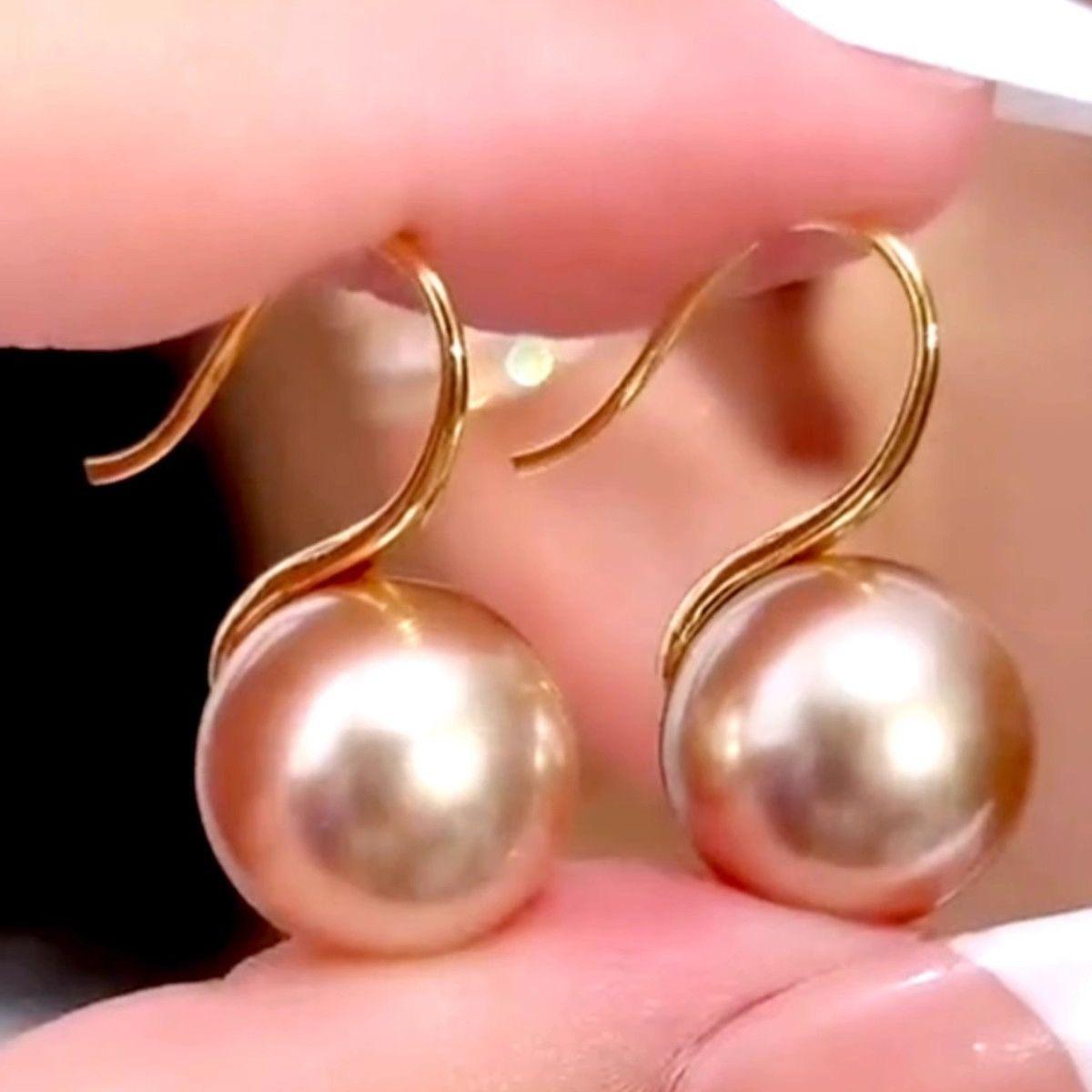 

New Chinese ancient earrings women s light luxury high-end earrings temperament earrings autumn and winter gold French niche exquisite earrings