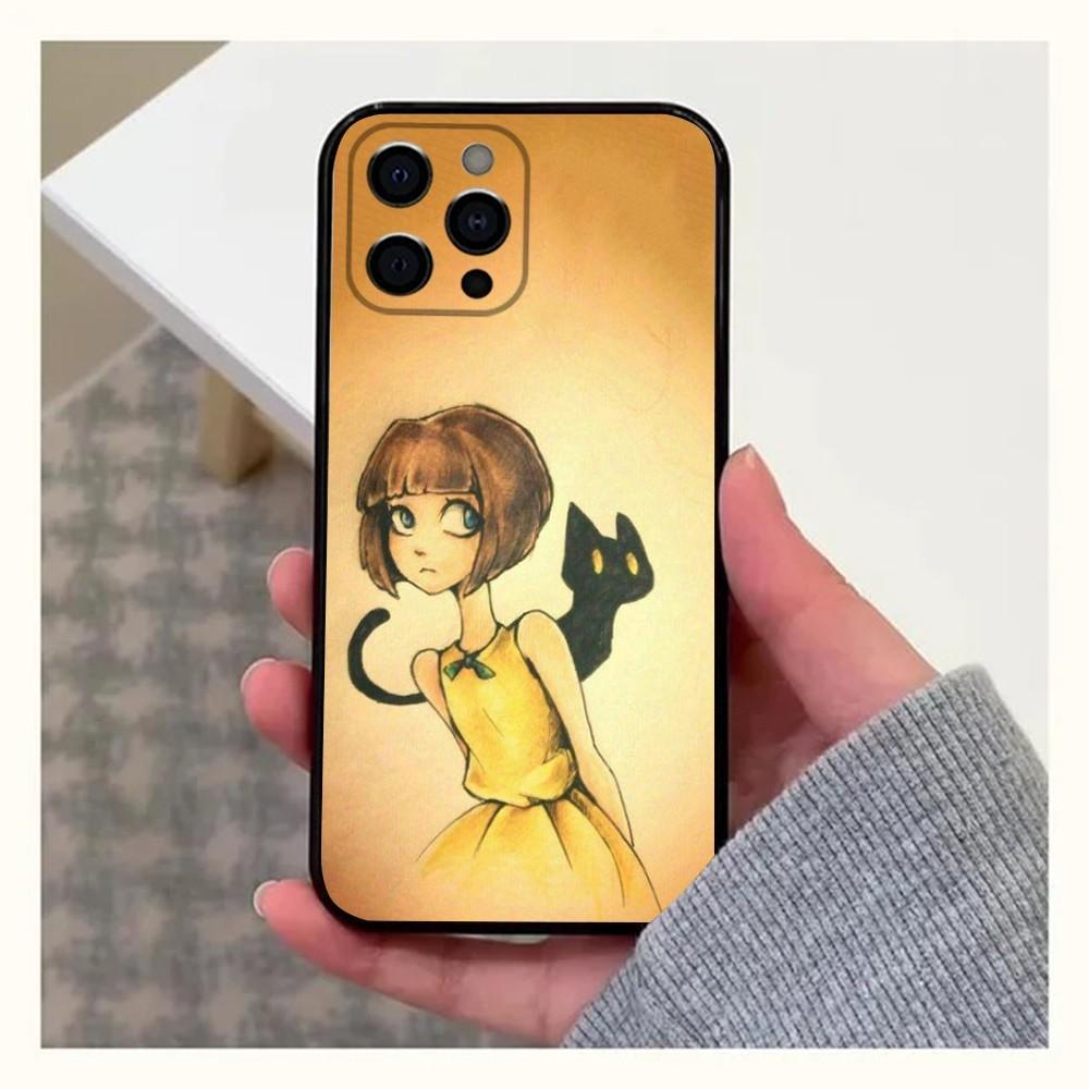 

Game Fran B-Bow Phone Case For Apple iPhone 15,14,13,12,11,Pro,X,XS,Max,XR,Plus,Mini Soft Black Cover iPhone12PRO