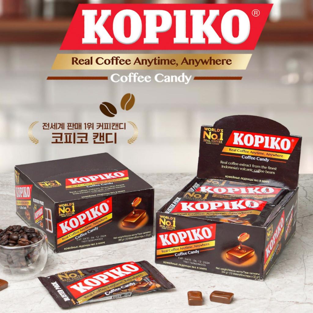 

[Kopiko] Кофейные конфеты Блистерная упаковка 12 шт.
