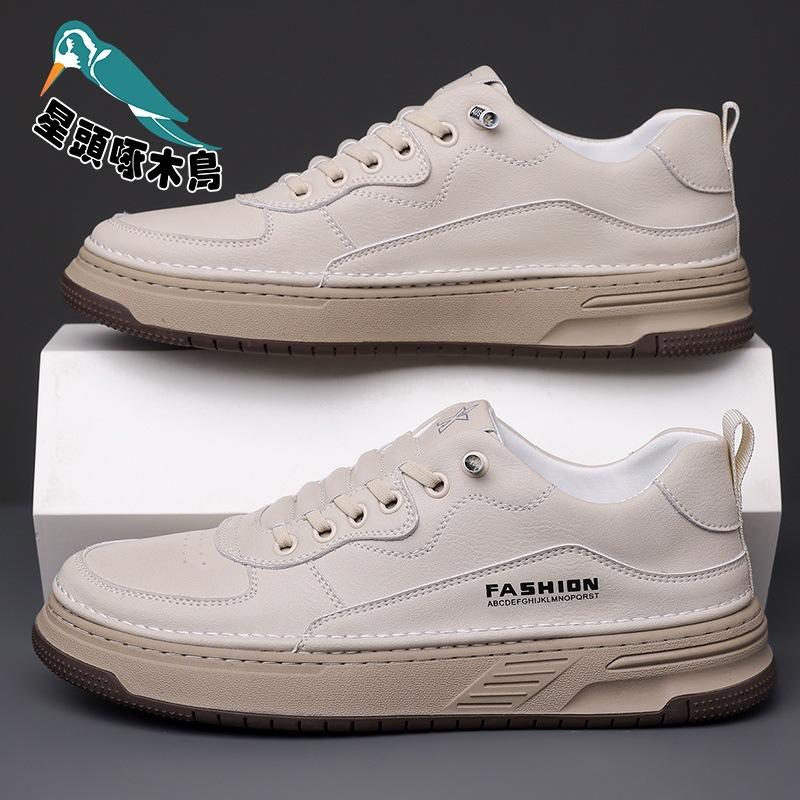 

Wenzhou British style fashion versatile trend leather niche breadboard shoes go out shoes 44