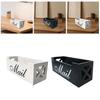 Compact, Wall-mounted Desk Mailbox Made of [material Name], Space-saving, Rustic Style, Lightweight,