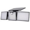 Solar Outdoor Light with Motion Sensor 50000H LED IP65 Waterproof 3 Heads Security Lights Solar
