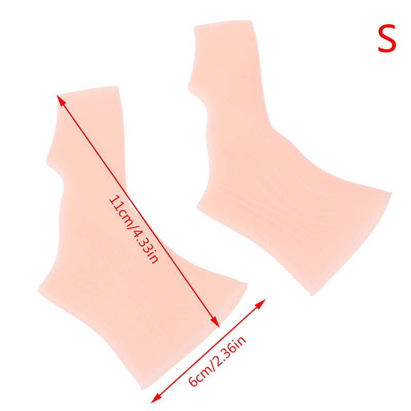 

2 шт./1 пара силиконовых гелевых перчаток для поддержки большого пальца на запястье, корректор давления при артрите S