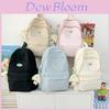 Simple College Backpack With Breathable Air Cushion Straps For High School Students