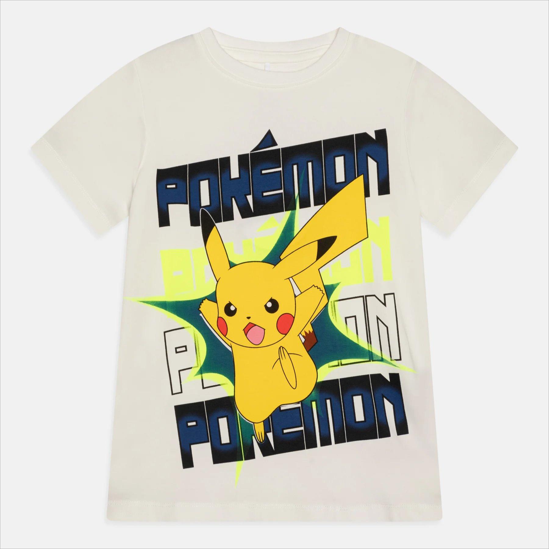 Pokemon Anime Pikachu Cotton Short Sleeve T Shirt Man Women Short Sleeve Graphic Tee Streetwear 2026 Summer Casual Cartoon Tops S