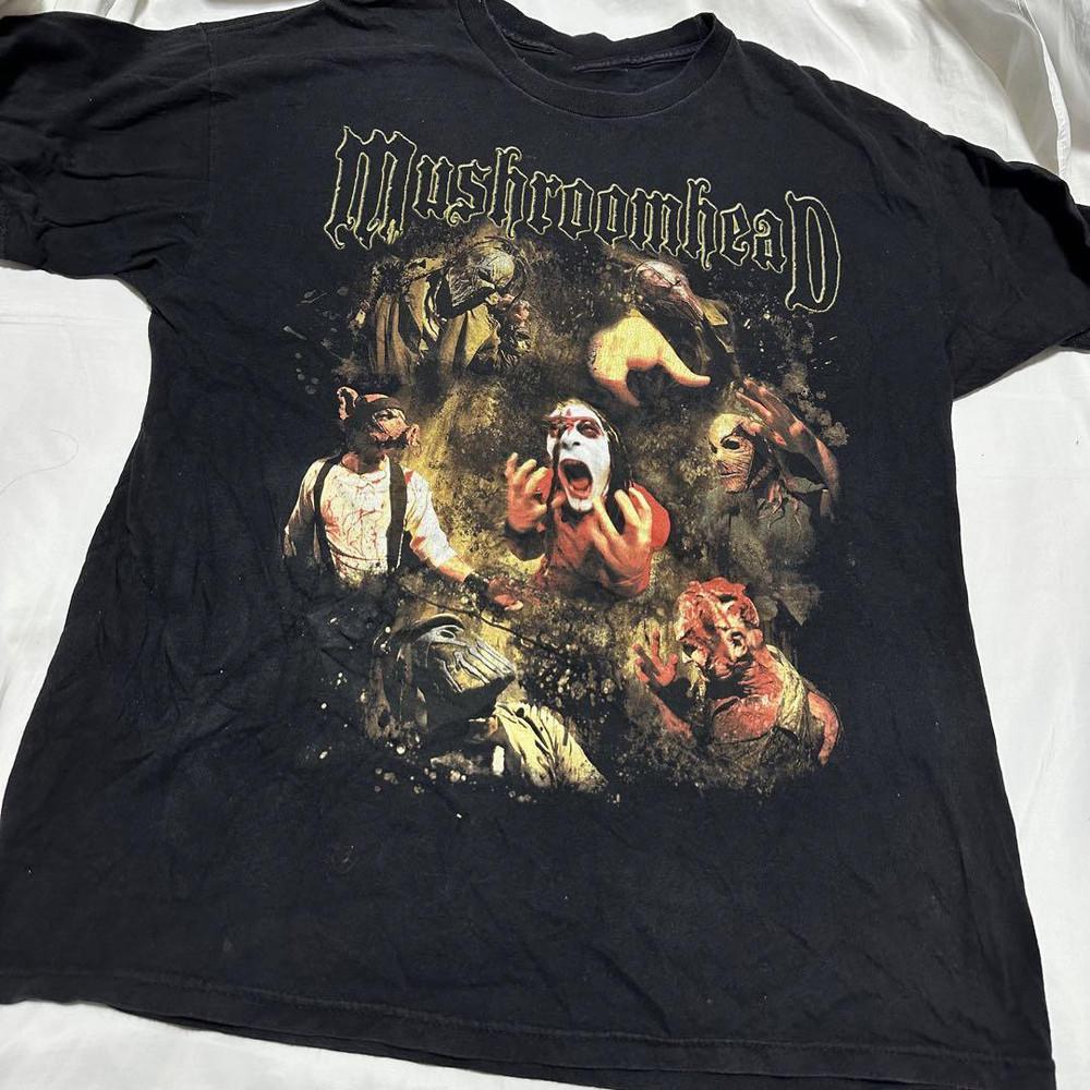 Mushroomhead Band Black Adult Unisex T-Shirt All Size Unisex T-Shirt XXL
