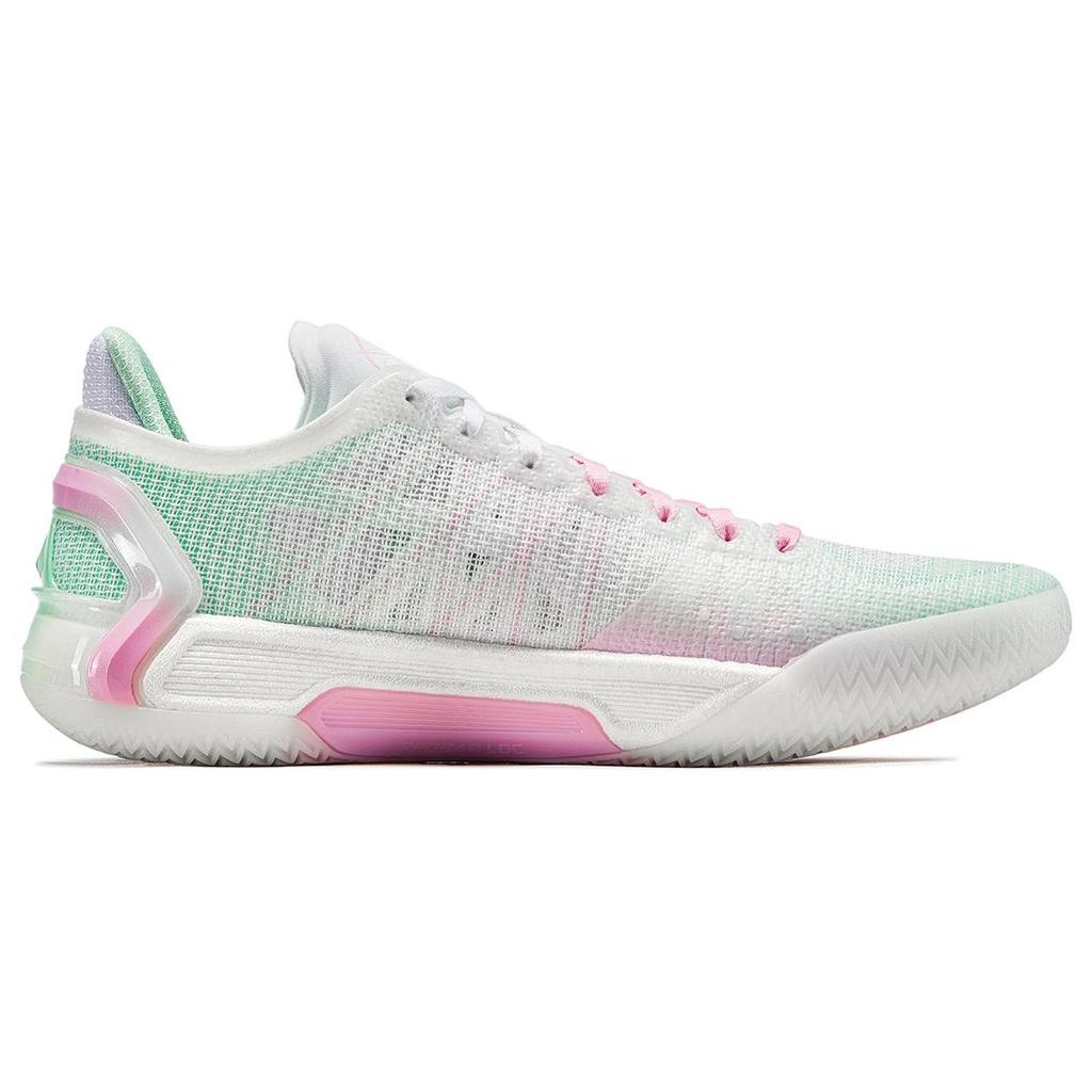 LiNing Blade 4V2 Initial Lotus Durable Stable Support Shock Absorption Non-Slip Lightweight Rebound Low-Top Basketball Shoes Men sneaker ABAU059-3