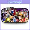 One Piece Luffy Anime Printed Single Layer Stationery Storage Pencil Bag For Students