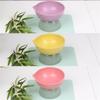 Bamboo Fiber Elevated Dowl Cats Dogs Feeder Creative Pet Food and Water Bowls with Stand Base Cute Puppy Feeding Products
