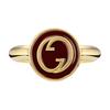 Gucci Blondie Logo Design Fashion Jewelry Enamel Metal Ring Unisex jewelry Gold 815131J16308036