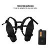Universelle Zwei-Wege-Radio-Westenabdeckung, Nylon-Radio-Rettungsabdeckung mit verstellbarem Schultergurt